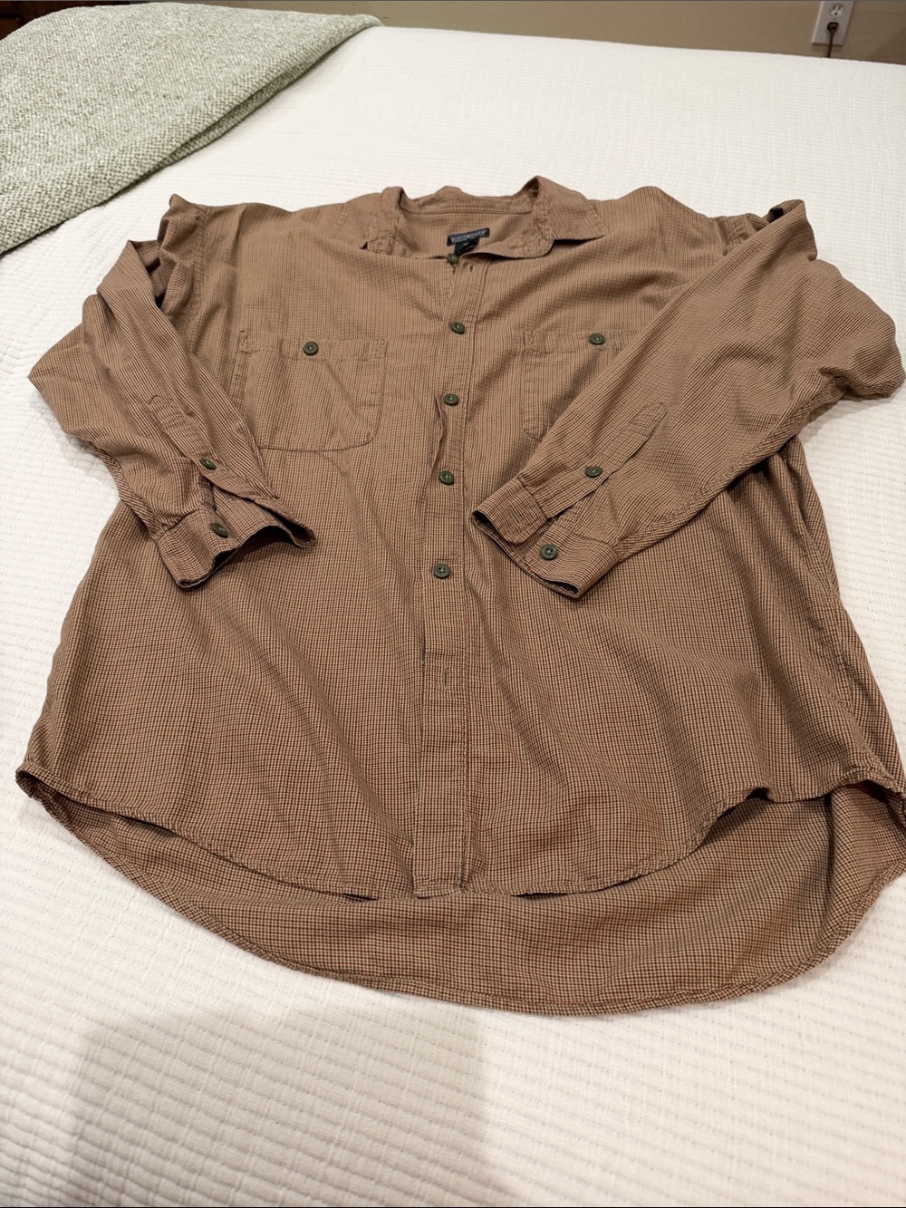 Men's Patagonia Button-Down Shirt in Brown